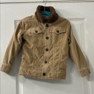 Boys Tan Corduroy Jacket